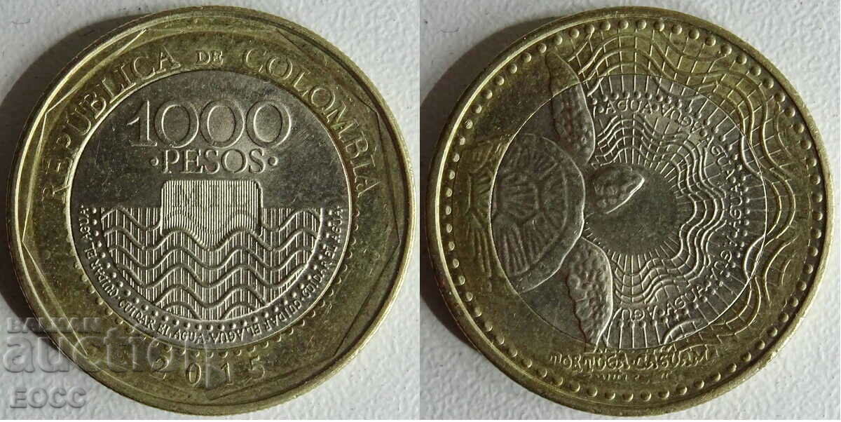 0021 Κολομβία 1000 πέσος 1915