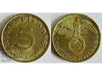 0031 Germany 5 Pfennig 1938A