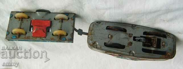 Delivery of Old tinplate mechanical train - missing, for parts Delivery of Old tinplate mechanical train - missing, for parts