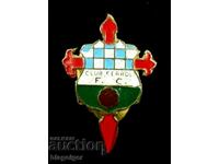 Old Football Badge-Buttonella-Football Club Ferrol Spain