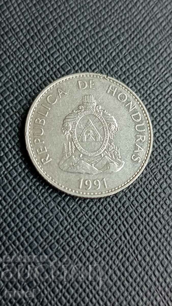 Honduras 50 centavos 1991