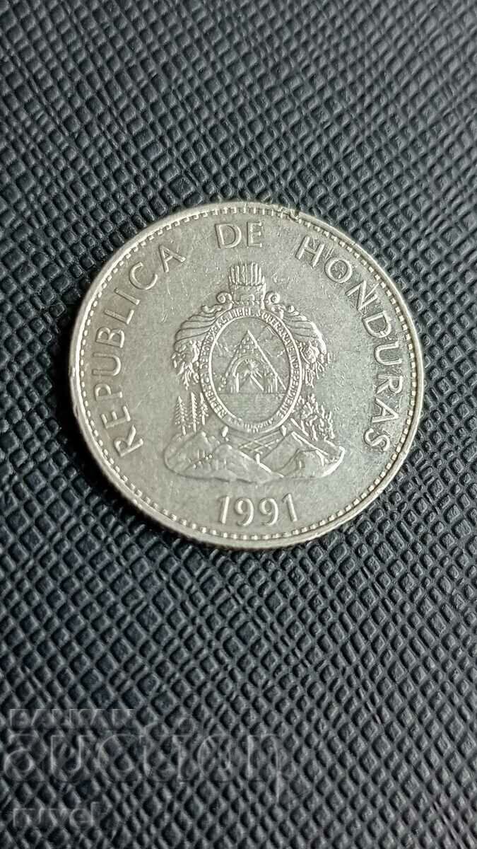 Honduras 50 centavos 1991 Honduras 50 centavos 1991