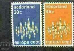 Нидерландия 1972 Eвропа CEПT (**) чиста, неклеймована