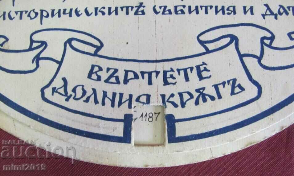 1934 Old Map Helped "History of Bulgaria" - 5 1934 Old Map Helped "History of Bulgaria" - 5