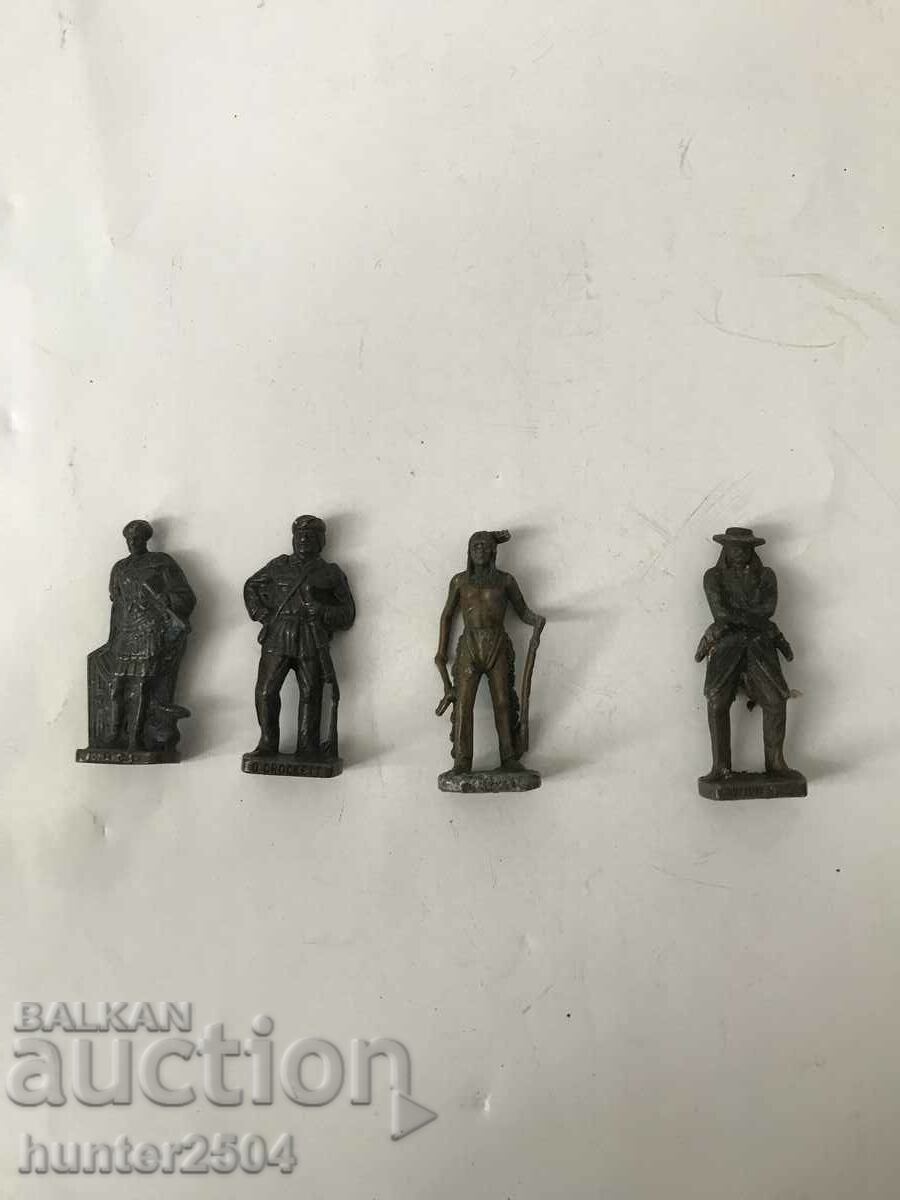 Figures Kinder-4 pcs., metal