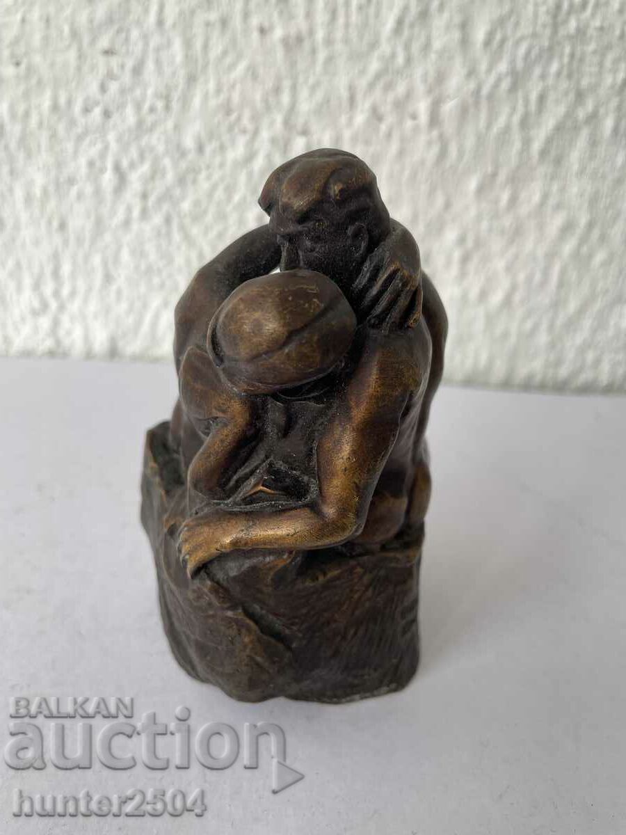 Auction Lovers-kiss (Roden) 12 cm, bronze Auction Lovers-kiss (Roden) 12 cm, bronze