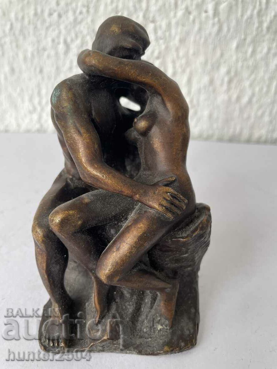 Delivery of Lovers-kiss (Roden) 12 cm, bronze Delivery of Lovers-kiss (Roden) 12 cm, bronze