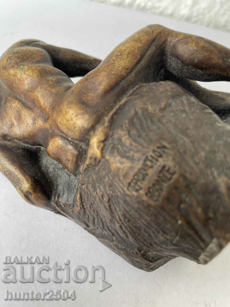 Lovers-kiss (Roden) 12 cm, bronze - 5 Lovers-kiss (Roden) 12 cm, bronze - 5