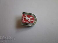 СТАРА АЛУМИНИЕВА ЗНАЧКА  БЗЦ  !!!