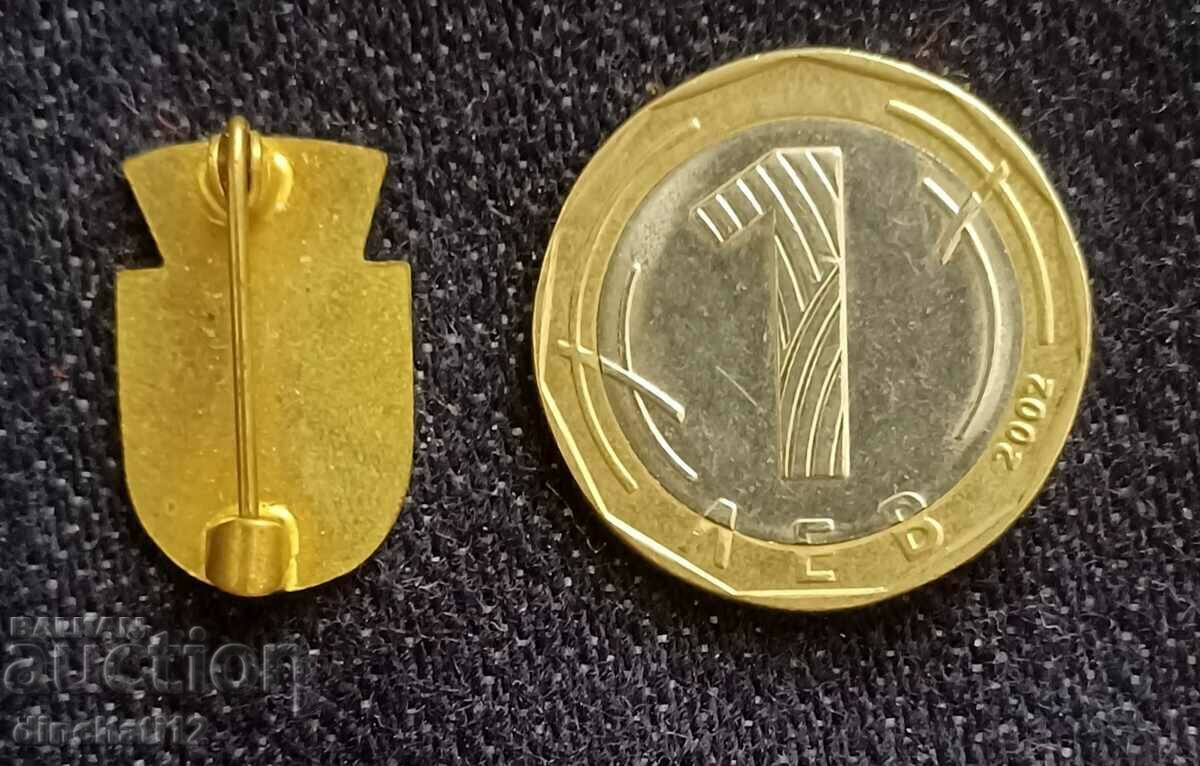 Auction Badge. Coat of arms of Berlin Germany Auction Badge. Coat of arms of Berlin Germany