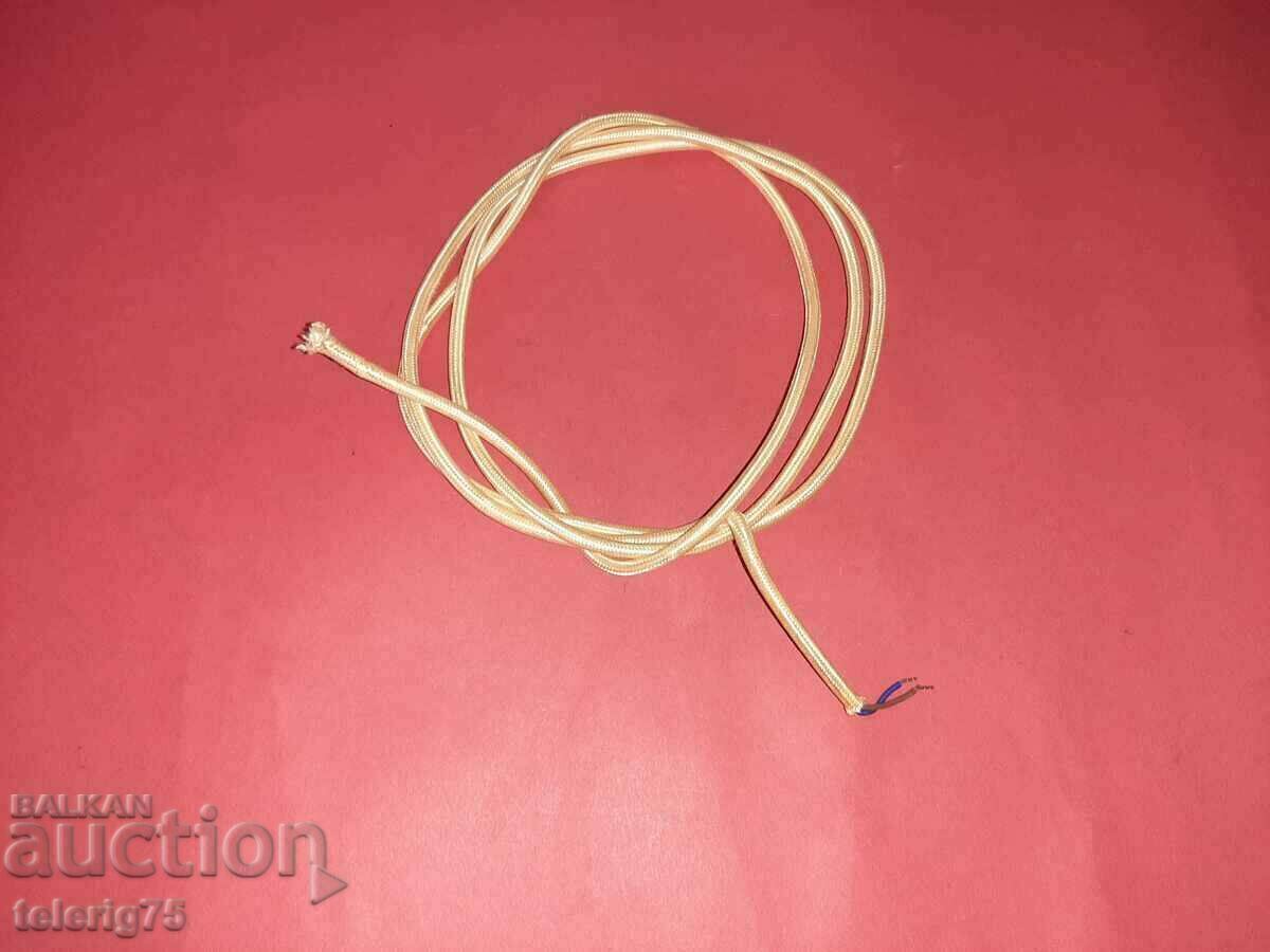 Cablu cu împletitură textilă pentru Lampe suspendate - Aur