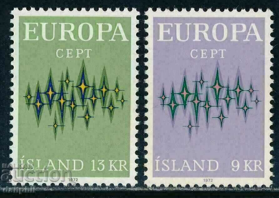 Islanda 1972 Europa CEPT (**) curat, netimbrat