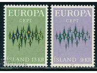Islanda 1972 Europa CEPT (**) curat, netimbrat