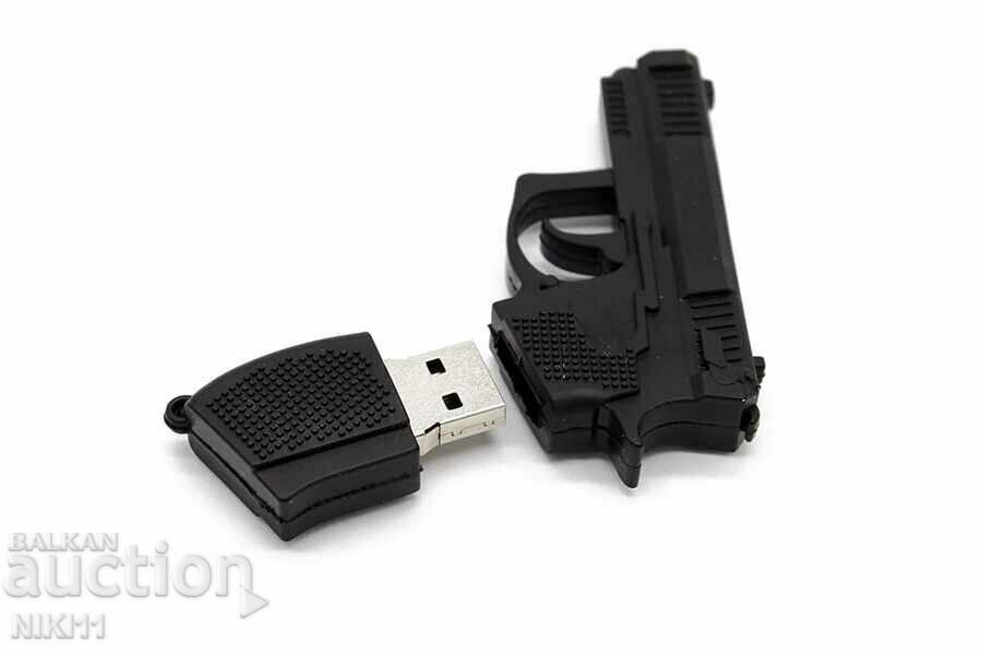Флашка Пистолет 32 гб. USB