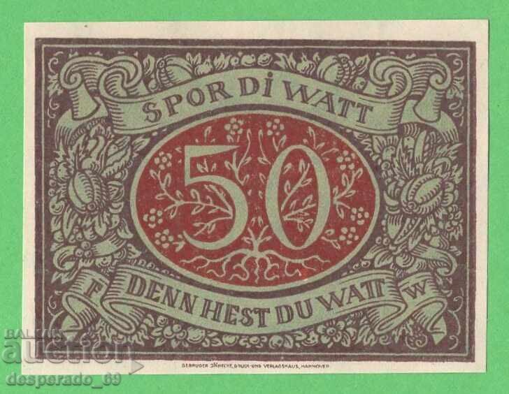 (¯`'•.¸NOTGELD (or. Schneverdingen) 1921 UNC - 50 pfennig cu preț € 1.30 | 2.54 BGN (¯`'•.¸NOTGELD (or. Schneverdingen) 1921 UNC - 50 pfennig cu preț € 1.30 | 2.54 BGN