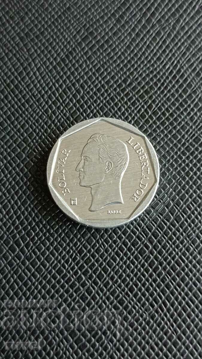 Venezuela 20 bolivar, 2002 cu preț € 0.75 | 1.47 BGN