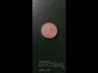 Монета - Саудитска Арабия, 1 кирш 1958 г.