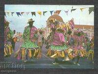 Carnaval ANGOLA Carte poștală veche - A 1388