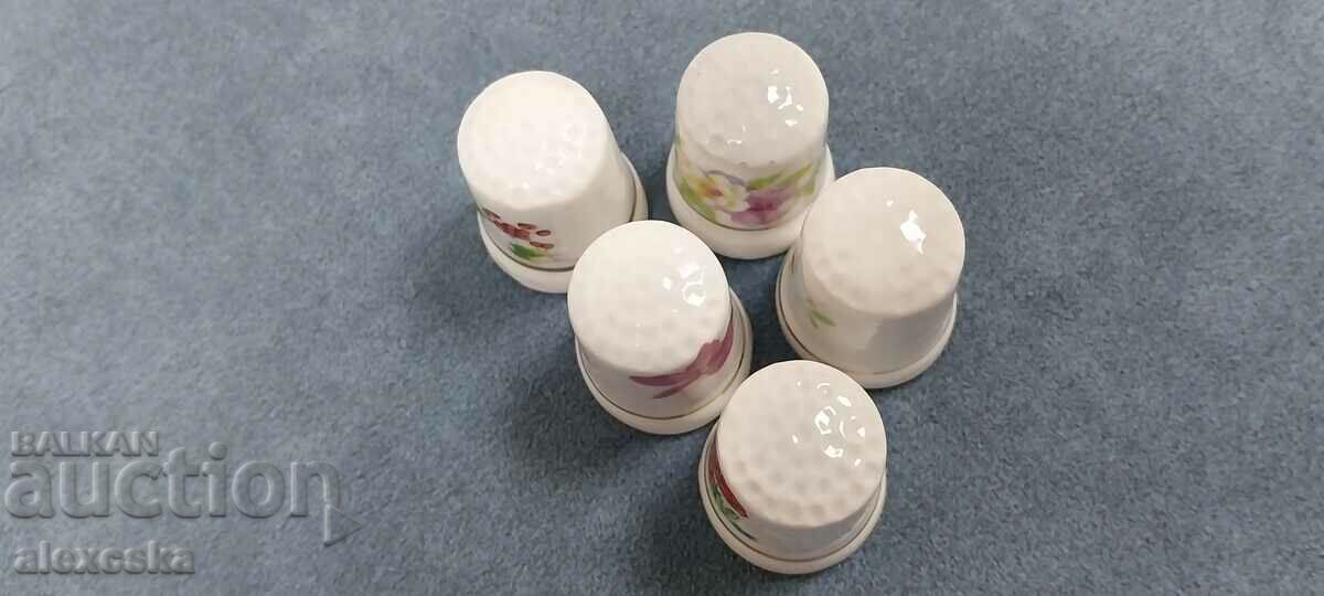 A collection of porcelain thimbles with price 24.00 BGN | € 12.27