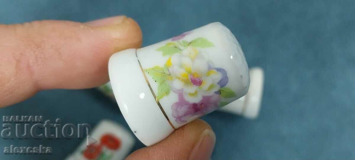 A collection of porcelain thimbles - 6