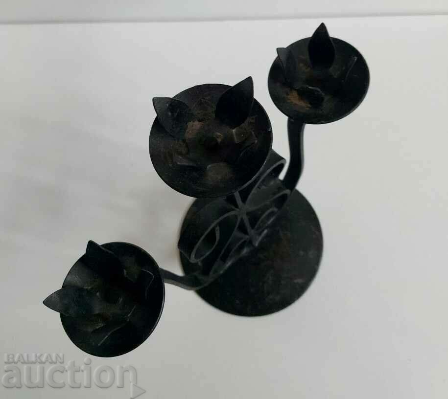 OLD RARE SOC CANDLESTICK TREE CANDLE CANDLES UNUSED - 5 OLD RARE SOC CANDLESTICK TREE CANDLE CANDLES UNUSED - 5