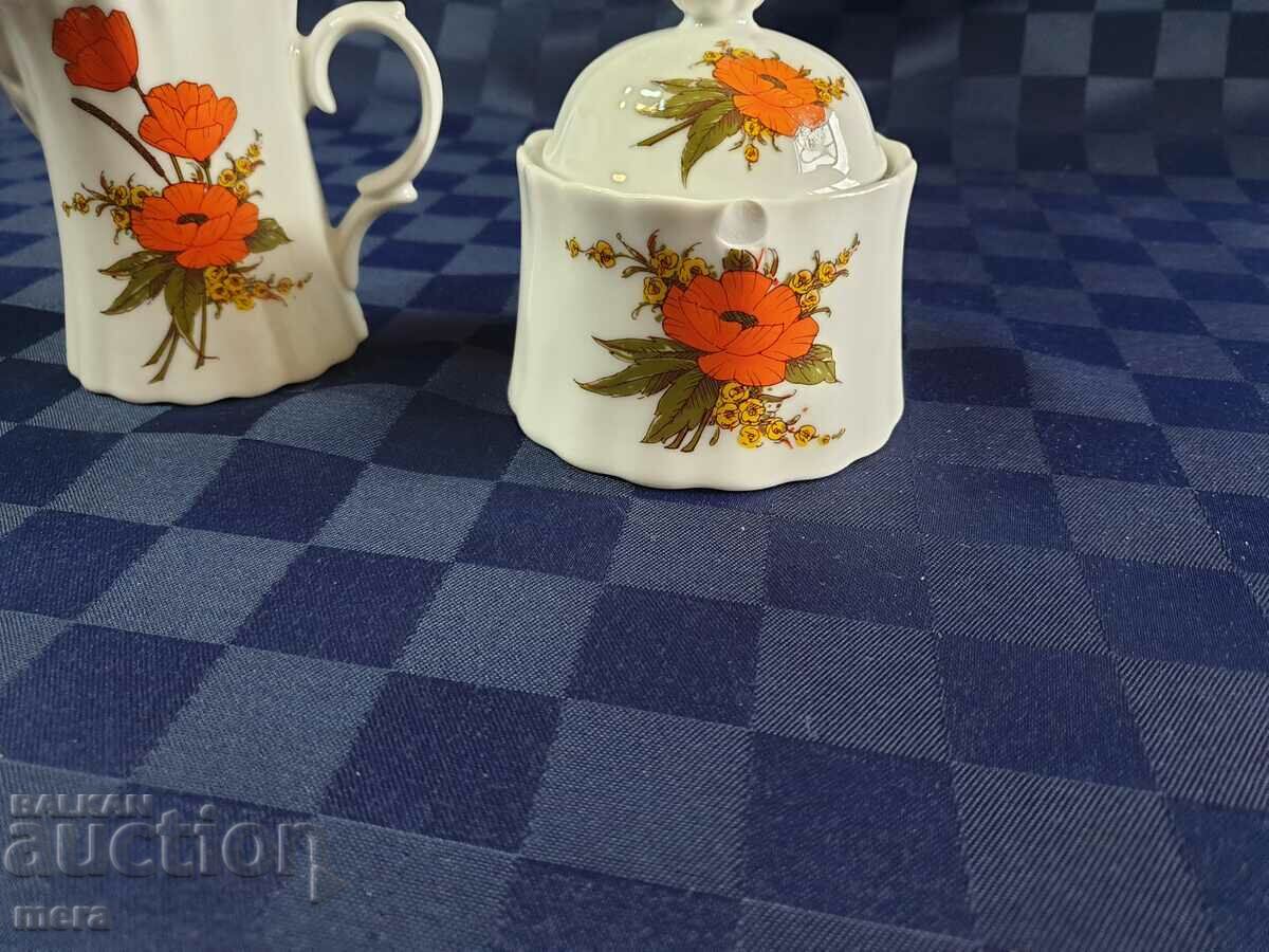 Delivery of Sugar bowl and latiere - Wunsiedel Bavaria Delivery of Sugar bowl and latiere - Wunsiedel Bavaria