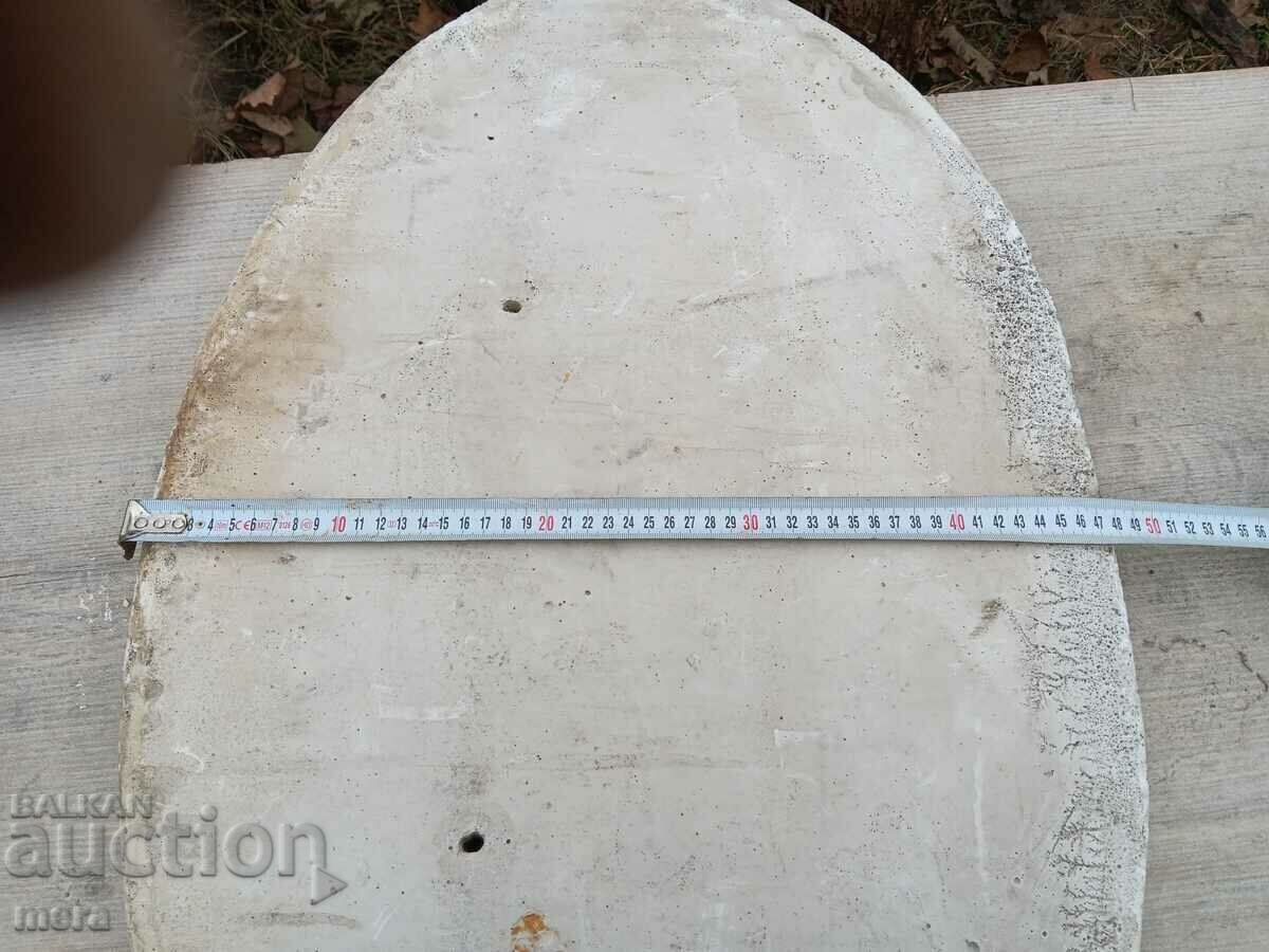 Semn de cafea grea din piatră publicitară veche - 6 Semn de cafea grea din piatră publicitară veche - 6