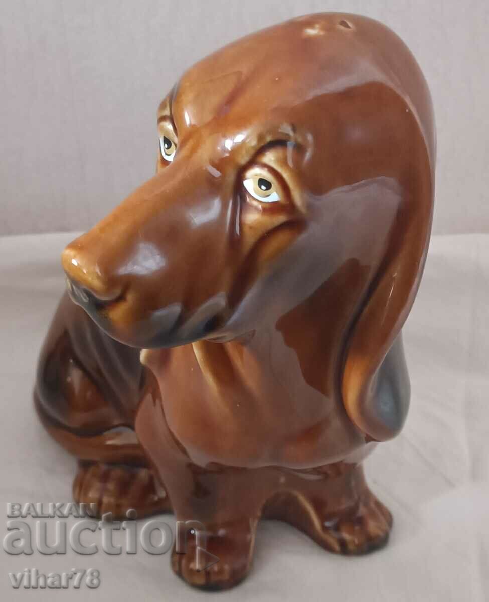 porcelain dog figure with price 119.99 BGN | € 61.35 porcelain dog figure with price 119.99 BGN | € 61.35