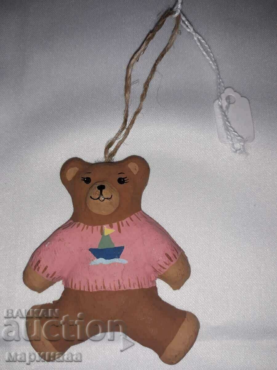 Auction  OLD TREE BEAR. PAPIER MACHE