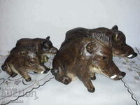 BOAR FAMILY. OLD FIGURES