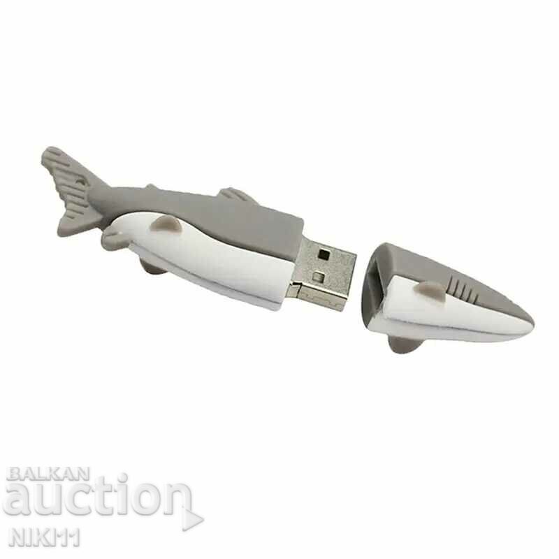 Unitate flash USB 32 GB Shark, fish cu preț 23.00 BGN | € 11.76