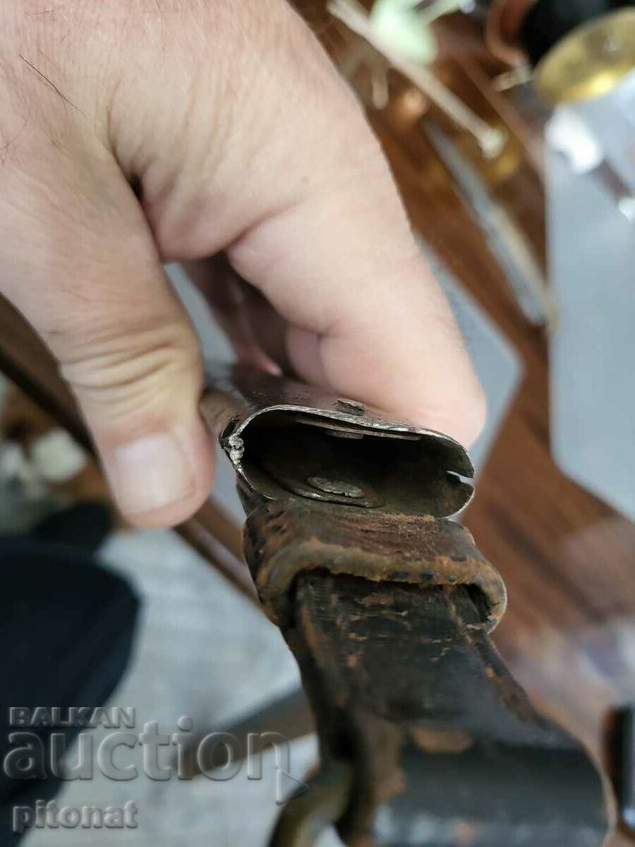 Auction Authentic knife holder Kingdom of Bulgaria Auction Authentic knife holder Kingdom of Bulgaria