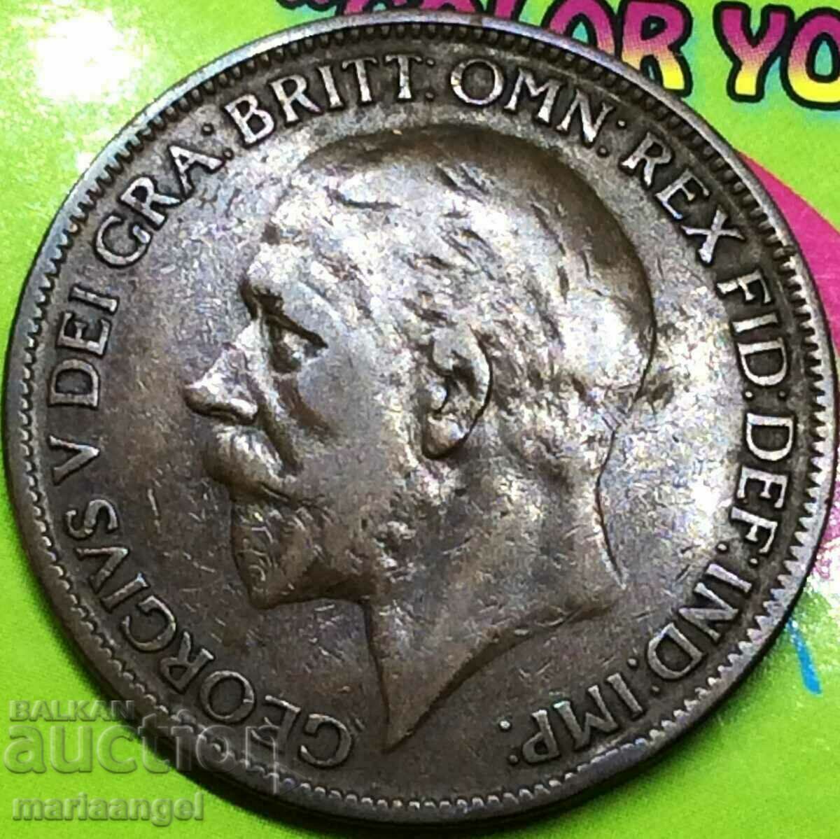 Marea Britanie 1 penny 1927 30mm