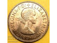 Marea Britanie 1 penny 1967 30mm bronz