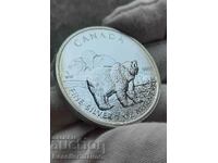 1 oz 5 Dollars Investment Silver Coin - Elizabeth