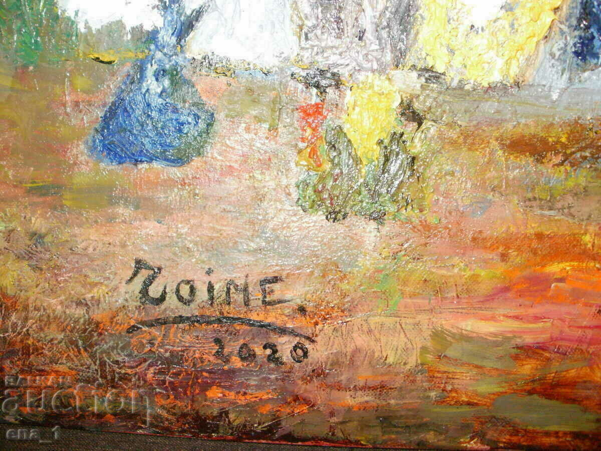 Nașterea Domnului, tablou de amprente format mare de Toine cu preț € 25.00 | 48.90 BGN