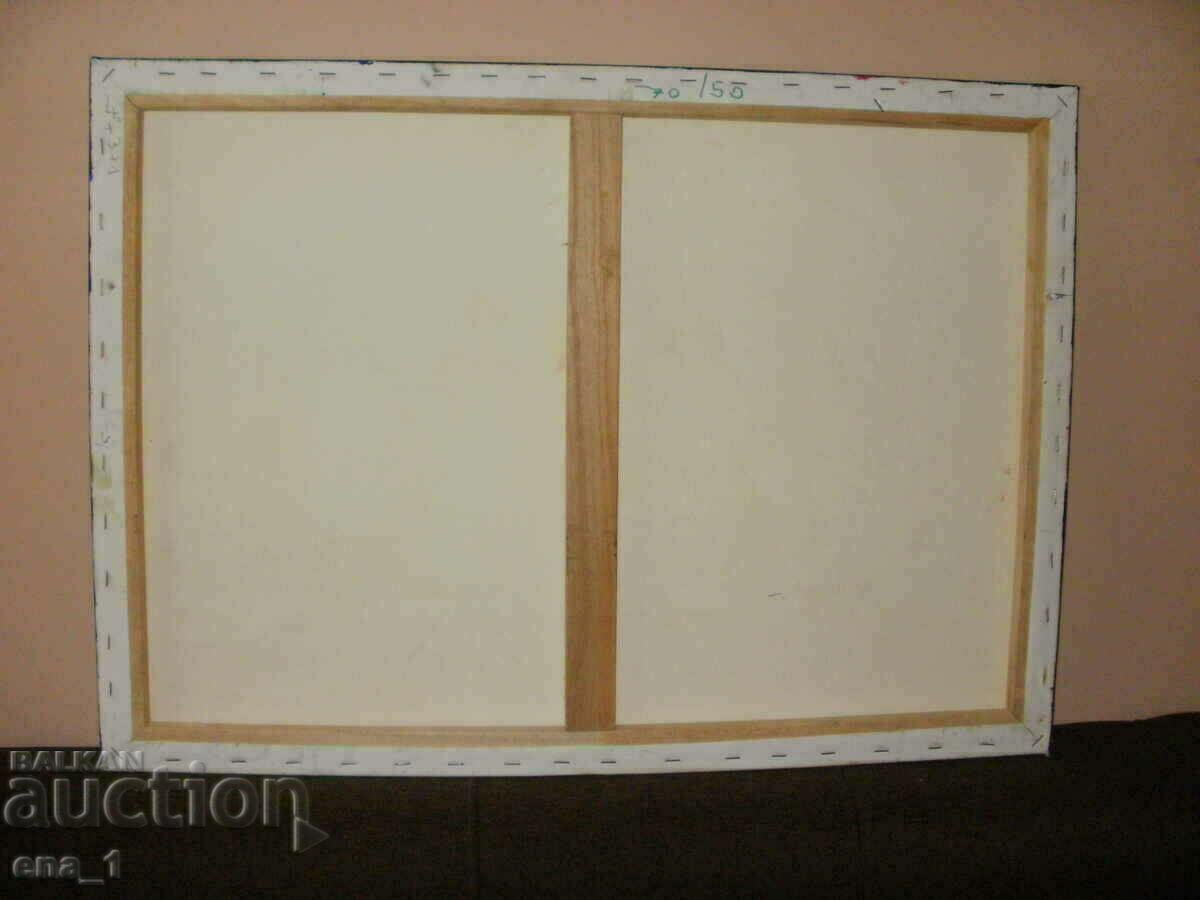 Nativity, large format impression painting by Toine - 6 Nativity, large format impression painting by Toine - 6