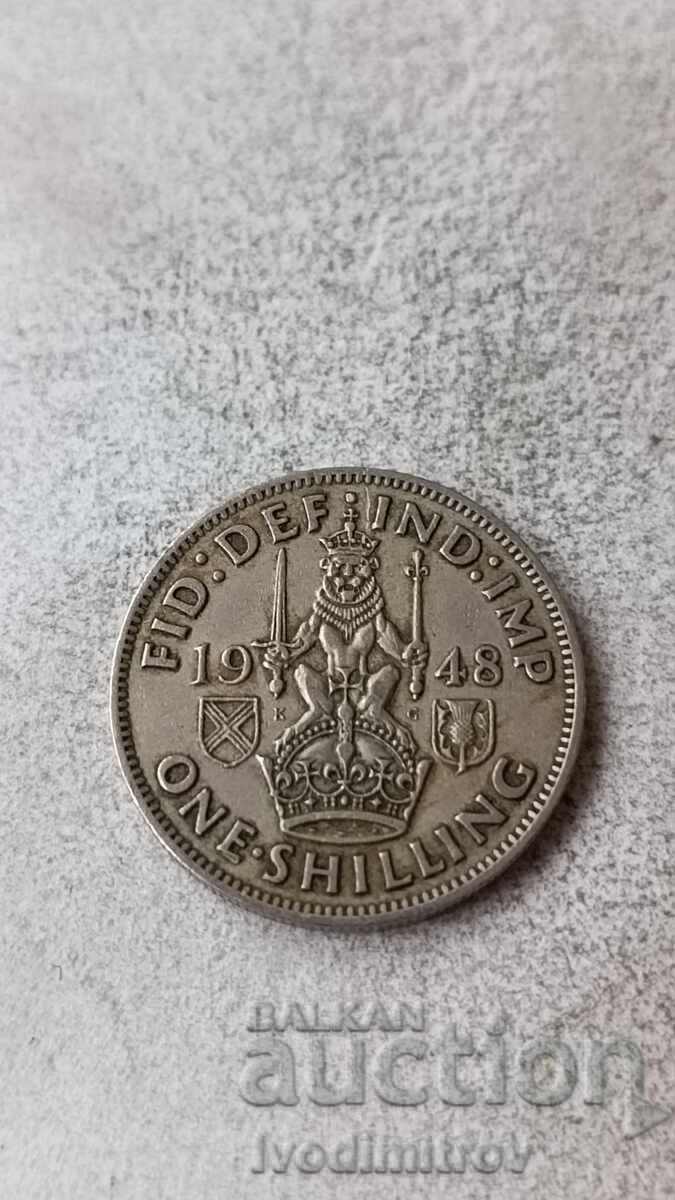 Great Britain 1 Shilling 1948