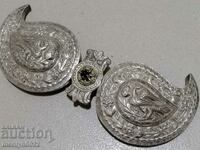 Renaissance hammered silver pafts, pafts, silver, jewelry