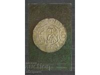 Denarius of Holland  - RUSSIA  Old Post card   - A 1486