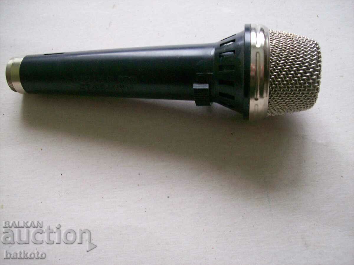 Old microphone from the soca