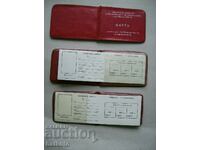 Lot of blank traffic safety cards