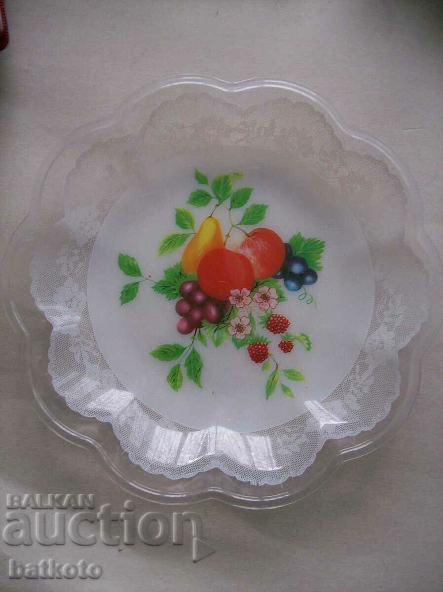 A beautiful plastic fruit bowl