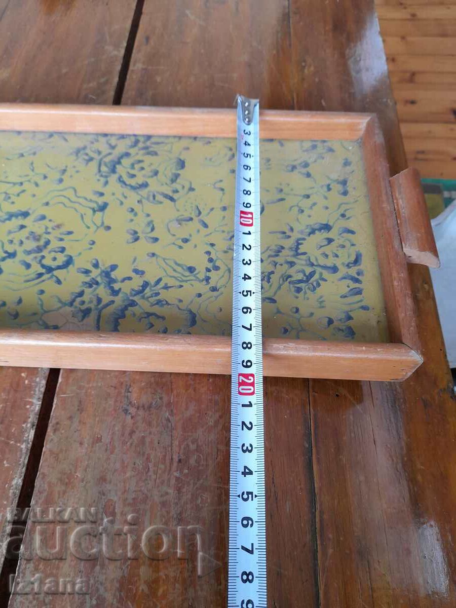 Auction Old tray Auction Old tray