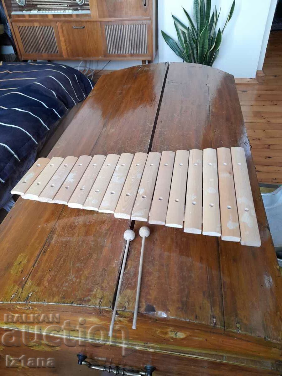 Old children's musical instrument Xylophon with price 80.00 BGN | € 40.90 Old children's musical instrument Xylophon with price 80.00 BGN | € 40.90