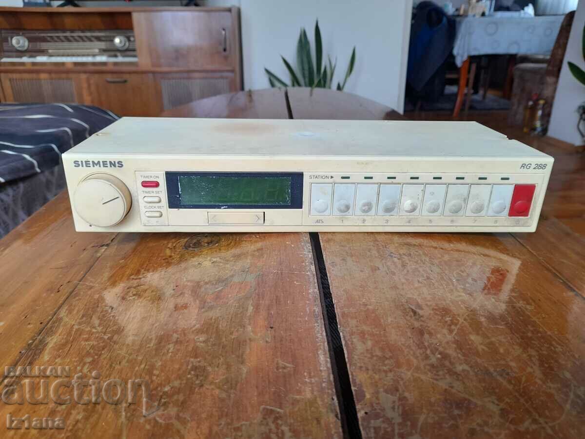 Old Siemens clock radio