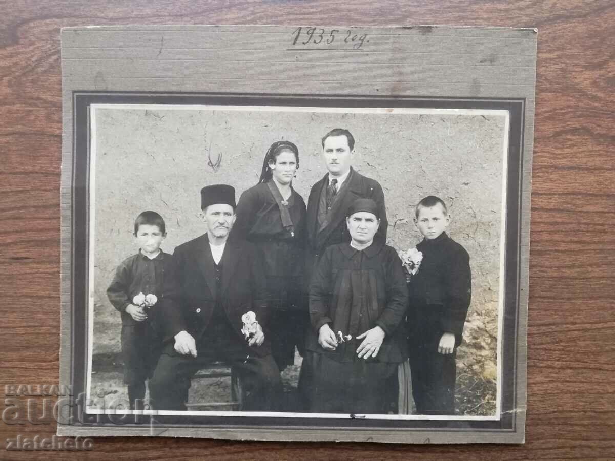 Old cardboard photo - with price 30.00 BGN | € 15.34