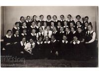 СТАРА СНИМКА СОФИЯ ГИМНАЗИСТКИ ПЪЛЕН СПИСЪК ФОТО ЛУНА Г458