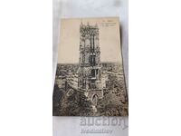 Postcard Paris Tour Saint-Jacques 1925