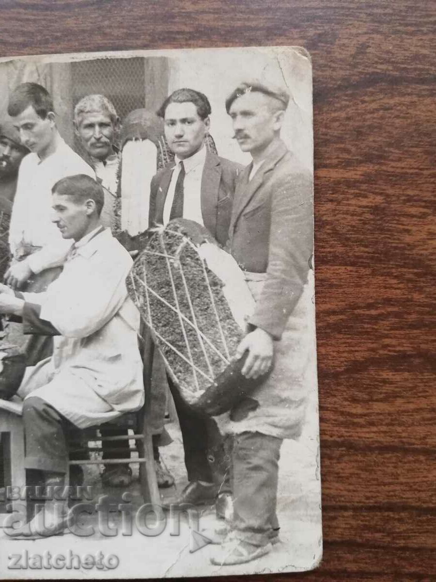 Delivery of Old photo Kingdom of Bulgaria - cutting a tutuut Delivery of Old photo Kingdom of Bulgaria - cutting a tutuut